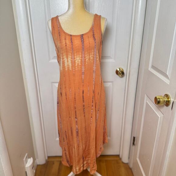 Soft Surroundings Found Paradise Tie Dye Tank Dress - M - Picture 2 of 8